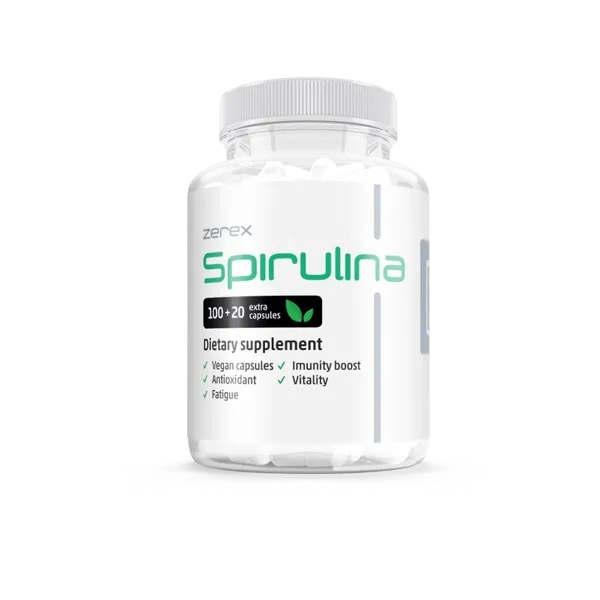 Zerex Spirulina 500 mg 100 + 20 kapslí